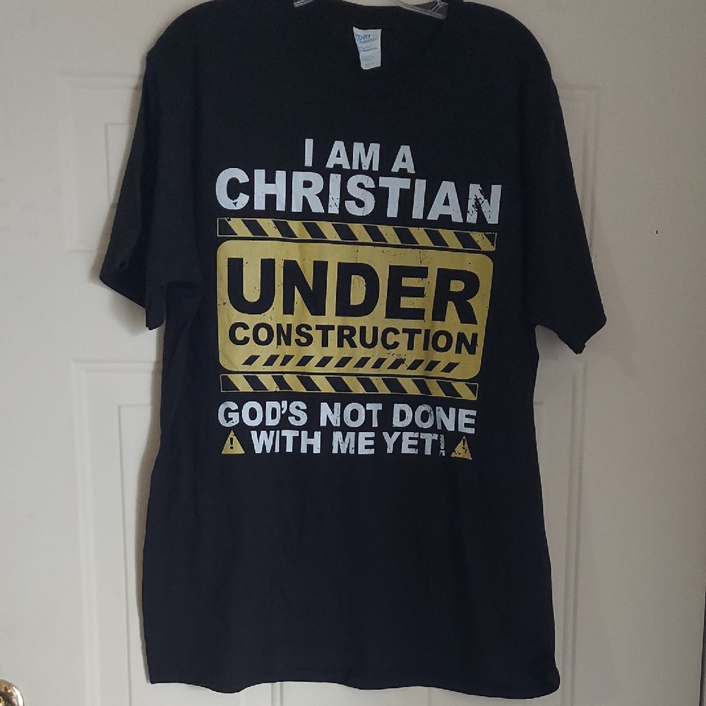Black Christian Graphic T-Shirt